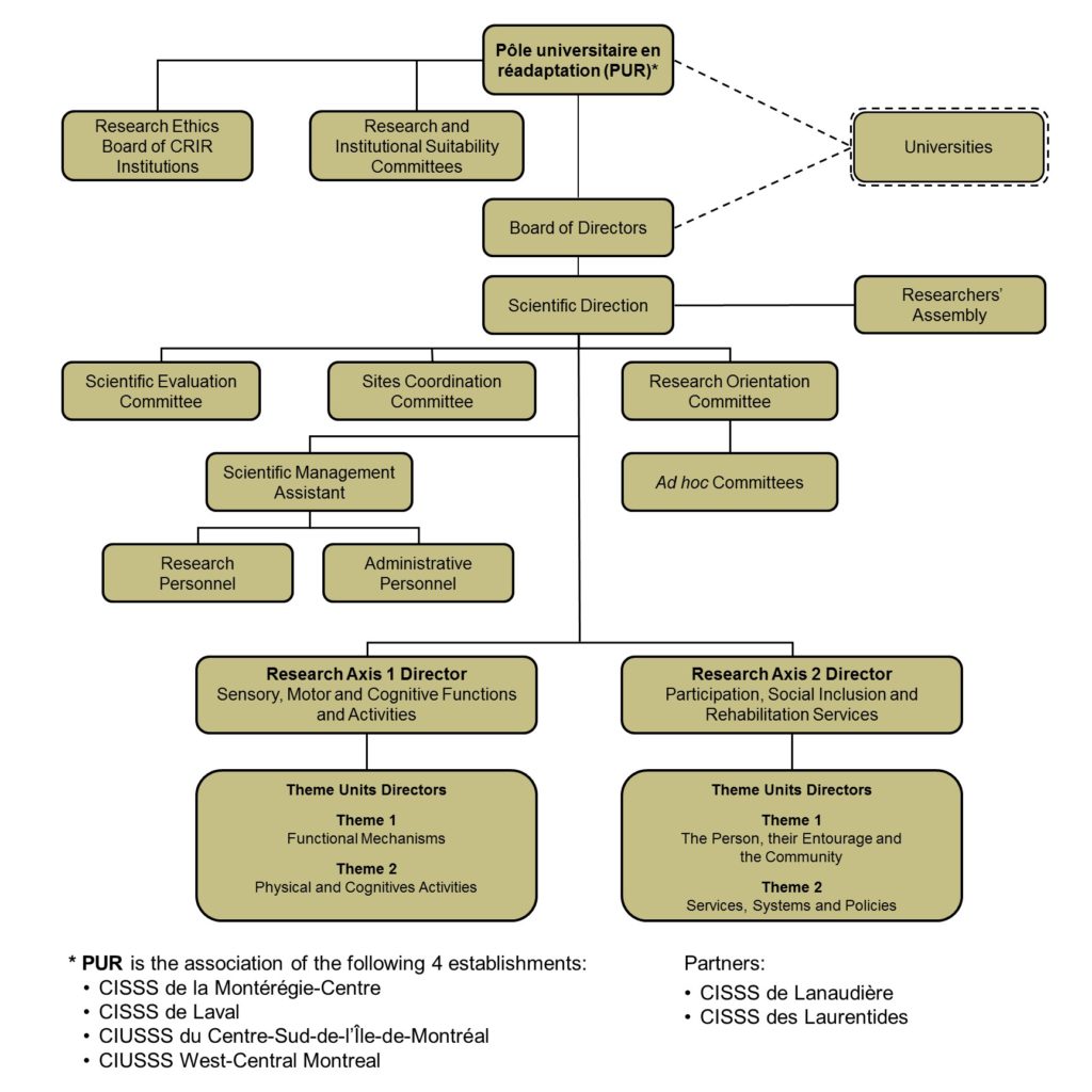 Organization Chart - CRIR